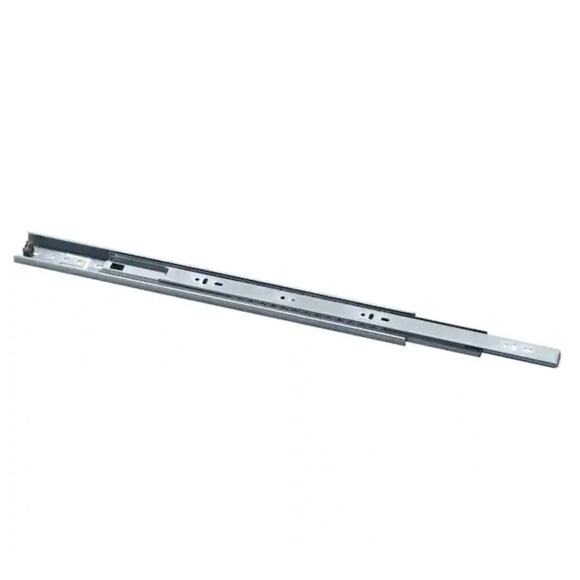 1 Pair 18 in. Full Extension Side Mount Ball Bearing Drawer Slide Set - Picture 3 of 6
